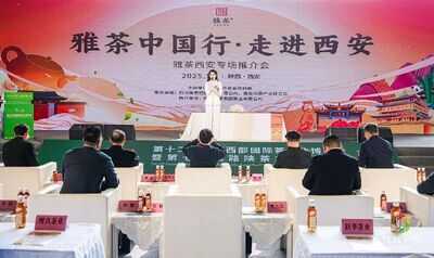 川陕茶文化交流助力雅安产业拓展新格局 雅安茶香飘长安 千年贡茶启新篇 “雅茶中国行·走进西安”专场推介活动圆满成功