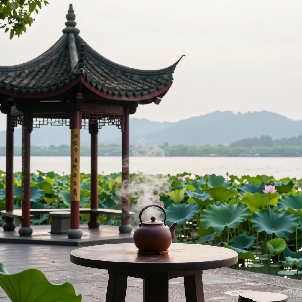 蒙顶贡茶亮相西湖 连接川浙茶产业新篇章 蒙顶贡茶亮相西湖 连接川浙茶产业新篇章