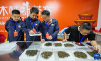 福建武夷山举办茶王赛