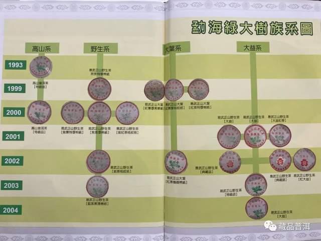 2001年绿大树批次特征解析:野生系与大益系对比 2001年绿大树批次特征解析:野生系与大益系对比