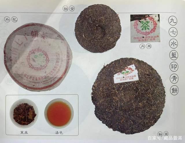 97水蓝印7542：88青饼接班人与经典普洱茶品质解析