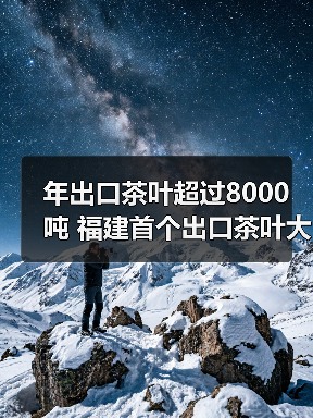 年出口茶叶超过8000吨 福建首个出口茶叶大基地落地安溪（图3）