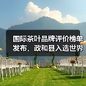 国际茶叶品牌评价榜单发布，政和县入选世界茶叶百强县（图3）