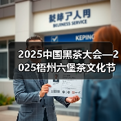 2025中国黑茶大会—2025梧州六堡茶文化节在梧州市举行（图2）