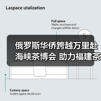 俄罗斯华侨跨越万里赴海峡茶博会 助力福建茶叶“走出去”（图2）