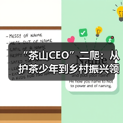 “茶山CEO”二爬：从护茶少年到乡村振兴领路人（图1）