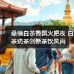 桑植白茶香飘火把夜 白茶奶茶创新茶饮风尚（图1）