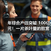 年综合产值突破 100亿元！一片茶叶里的致富经（图3）