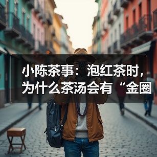 小陈茶事：泡红茶时，为什么茶汤会有“金圈”？（图2）