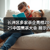 长洲区多家茶企亮相2025中国黑茶大会 展示六堡茶产业发展成果(图2) 长洲区多家茶企亮相2025中国黑茶大会 展示六堡茶产业发展成果(图2)