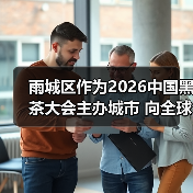 雨城区作为2026中国黑茶大会主办城市 向全球茶人发出“雨城之约”（图1）
