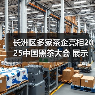 长洲区多家茶企亮相2025中国黑茶大会 展示六堡茶产业发展成果(图4) 长洲区多家茶企亮相2025中国黑茶大会 展示六堡茶产业发展成果(图4)