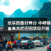 给茶园备好养分 中峰镇畜禽粪肥还田项目开展（图4）