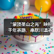 “蒙顶圣山之光”映照千年茶路，串联川滇茶缘再启新征程（图1）