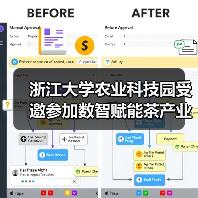浙江大学农业科技园受邀参加数智赋能茶产业高质量发展研讨会(图4) 浙江大学农业科技园受邀参加数智赋能茶产业高质量发展研讨会(图4)
