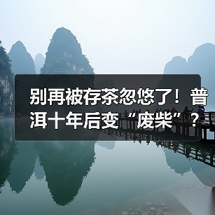 别再被存茶忽悠了！普洱十年后变“废柴”？数据打脸“越陈越香” - 今日头条（图1）