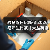 骏马逐日启新程 2026马年生肖茶「大益英雄骏马」全国上市(图2) 骏马逐日启新程 2026马年生肖茶「大益英雄骏马」全国上市(图2)