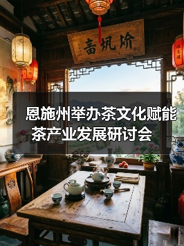恩施州举办茶文化赋能茶产业发展研讨会（图1）