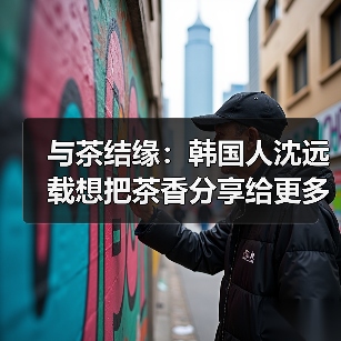 与茶结缘:韩国人沈远载想把茶香分享给更多人(图1) 与茶结缘:韩国人沈远载想把茶香分享给更多人(图1)