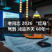 老同志 2026 “红马”驾到 鸿运齐天 60年一遇（图3）