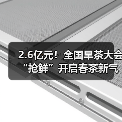 2.6亿元！全国早茶大会“抢鲜”开启春茶新气象（图1）