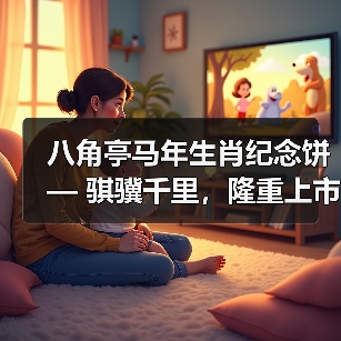 八角亭马年生肖纪念饼 — 骐骥千里，隆重上市！（图4）