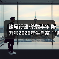 骏马行健·茶载丰年 陈升号2026年生肖茶“骏马载丰”面市（图2）