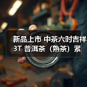 新品上市 中茶六时吉祥 3T 普洱茶（熟茶）紧压茶（图4）