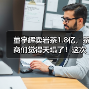 董宇辉卖岩茶1.8亿，茶商们觉得天塌了！这次我站茶商（图1）