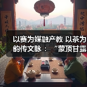 以赛为媒融产教 以茶为韵传文脉 ：“蒙顶甘露杯”第二届大学生斗茶大赛（图1）