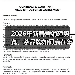 2026年新春营销趋势一览，茶品牌如何赢在年关？（图2）