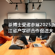 茶博士受邀参展2025浙江省产学研合作促进大会暨(图2) 茶博士受邀参展2025浙江省产学研合作促进大会暨(图2)