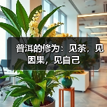 普洱的修为:见茶,见因果,见自己(图1) 普洱的修为:见茶,见因果,见自己(图1)