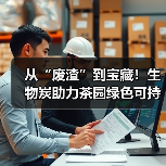 从“废渣”到宝藏!生物炭助力茶园绿色可持续发展(图1) 从“废渣”到宝藏!生物炭助力茶园绿色可持续发展(图1)