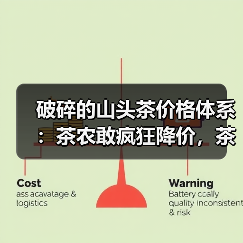 破碎的山头茶价格体系：茶农敢疯狂降价，茶商没有降价的勇气！（图1）