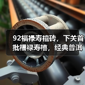 92福禄寿禧砖，下关首批福禄寿禧，经典普洱老生茶（图1）