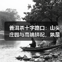 普洱茶十字路口：山头庄园与高端拼配，孰是归途？（图1）