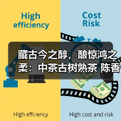 藏古今之醇，酿惊鸿之柔：中茶古树熟茶 陈香·溪甜 普洱茶(熟)（图1）