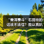 “普洱泰斗”石昆牧的话该不该信？我认真扒底，发现我们都傻了（图3）
