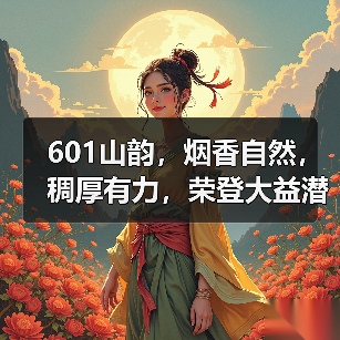601山韵，烟香自然，稠厚有力，荣登大益潜力榜（图1）
