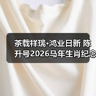 茶载祥瑞·鸿业日新 陈升号2026马年生肖纪念茶“马到功成”面市（图3）