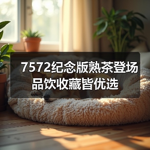 7572纪念版熟茶登场 品饮收藏皆优选（图1）