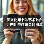 茶文化与书法艺术融合，四川茶评审会暨周年庆圆满举行（图2）