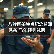 八骏国茶生肖纪念普洱熟茶 马年经典礼遇(图1) 八骏国茶生肖纪念普洱熟茶 马年经典礼遇(图1)