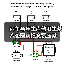 丙午马年生肖普洱生茶八骏国茶纪念紧压茶（图3）