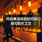 传统普洱茶砖的均衡口感与陈年工艺（图4）