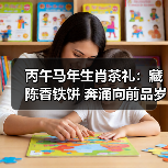 丙午马年生肖茶礼:藏陈香铁饼 奔涌向前品岁月(图1) 丙午马年生肖茶礼:藏陈香铁饼 奔涌向前品岁月(图1)