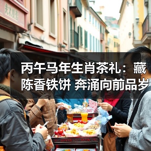 丙午马年生肖茶礼:藏陈香铁饼 奔涌向前品岁月(图2) 丙午马年生肖茶礼:藏陈香铁饼 奔涌向前品岁月(图2)
