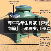 丙午马年生肖茶「奔涌向前」:驰骋岁月 茶香如马蹄奔腾(图1) 丙午马年生肖茶「奔涌向前」:驰骋岁月 茶香如马蹄奔腾(图1)
