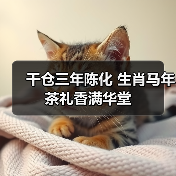 干仓三年陈化 生肖马年茶礼香满华堂(图3) 干仓三年陈化 生肖马年茶礼香满华堂(图3)